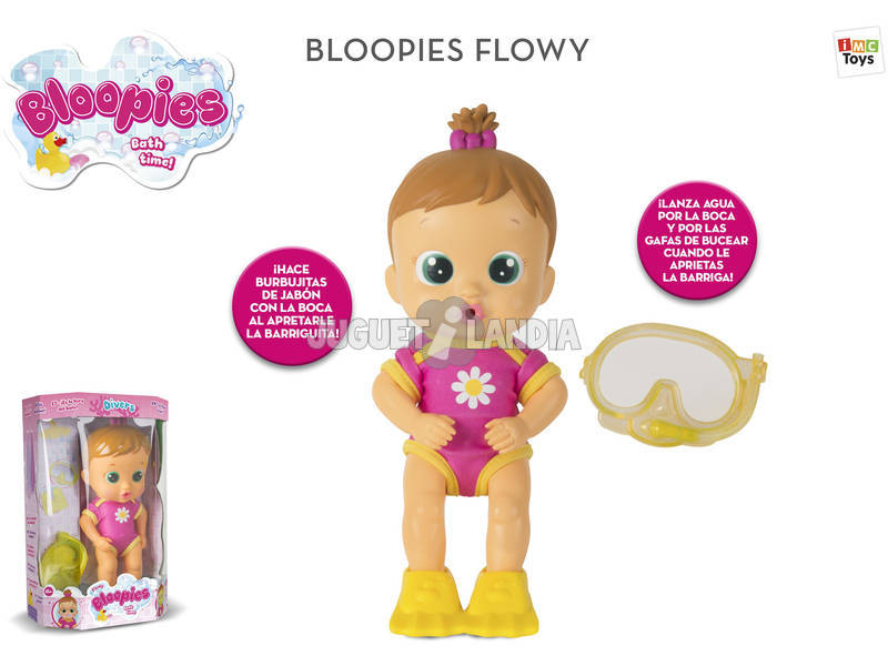 Bambola Flowy Bloopies IMC Toys 95601