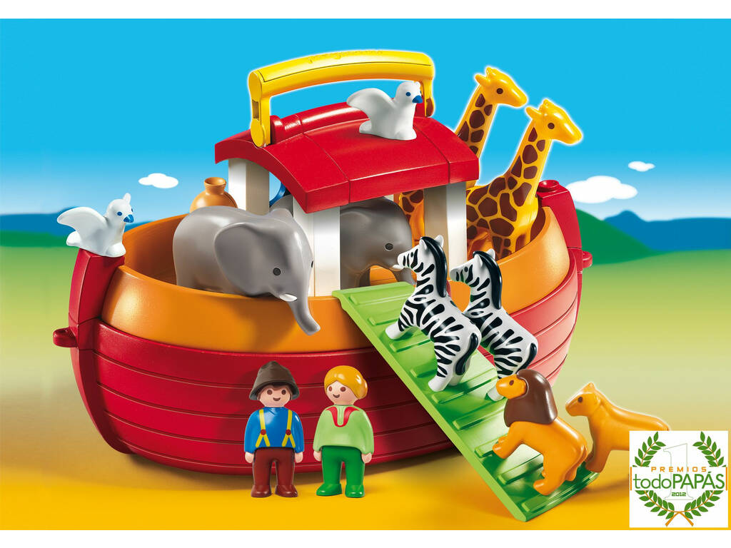 Playmobil 1.2.3 arca de Noe maletin