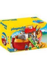 Playmobil 1.2.3 Arche de Noé Mallette