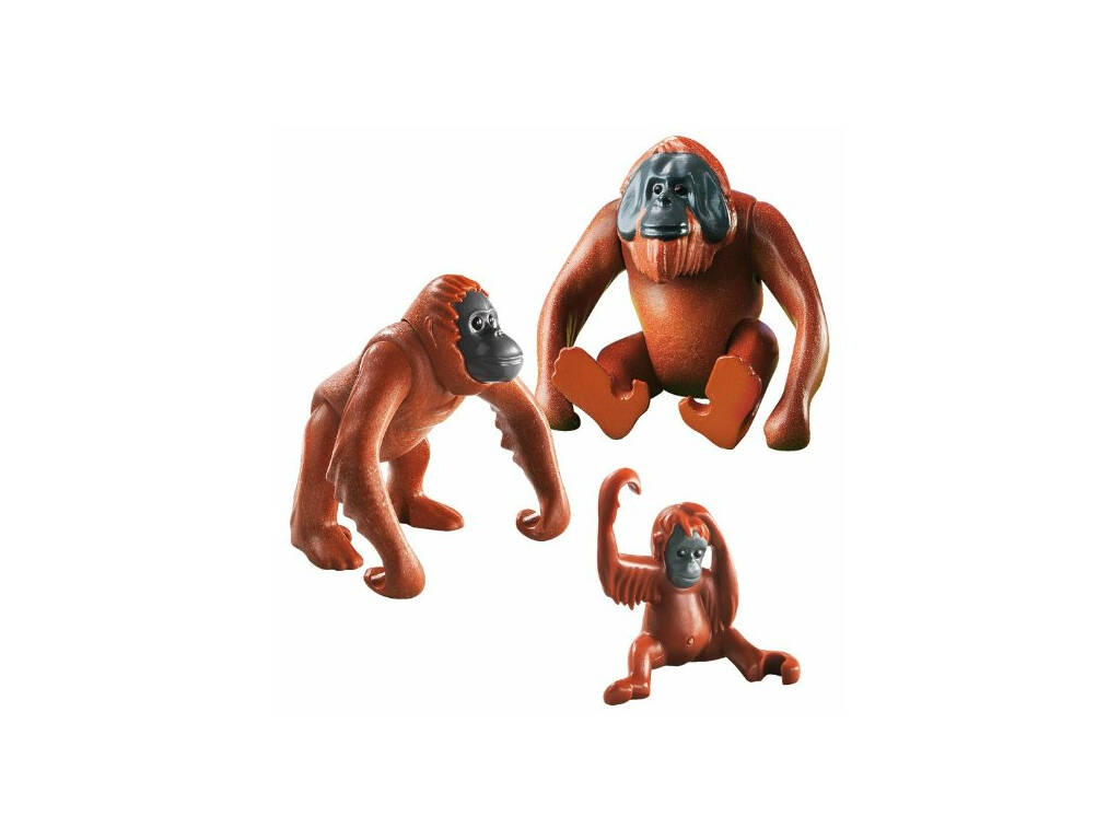 Playmobil Familia de Orangutanes 6648