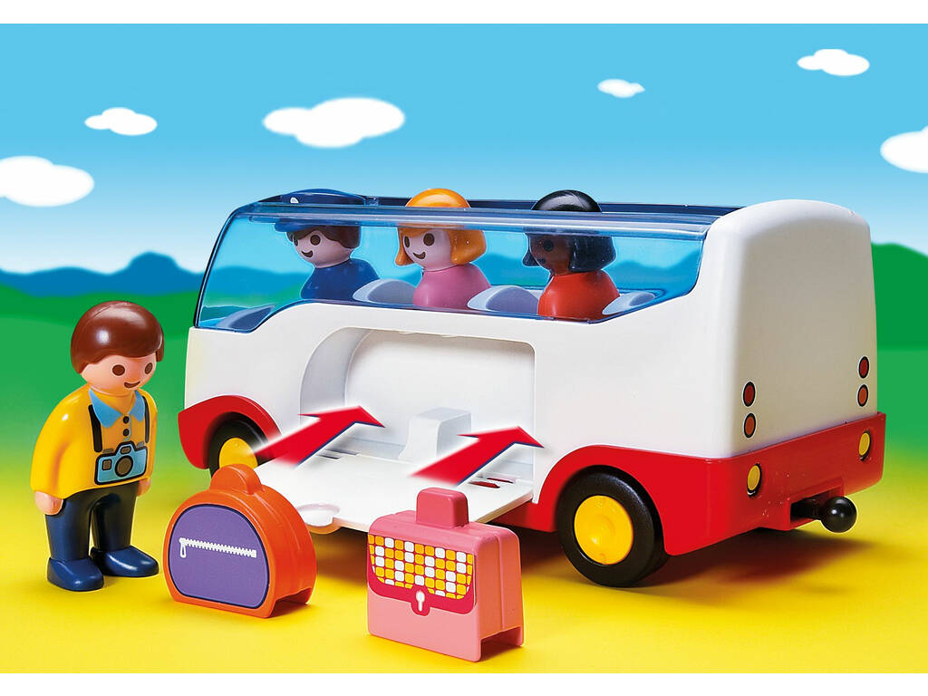 Playmobil 1.2.3 Autobus 