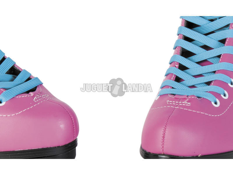 Patins 4 Roues Rose T34
