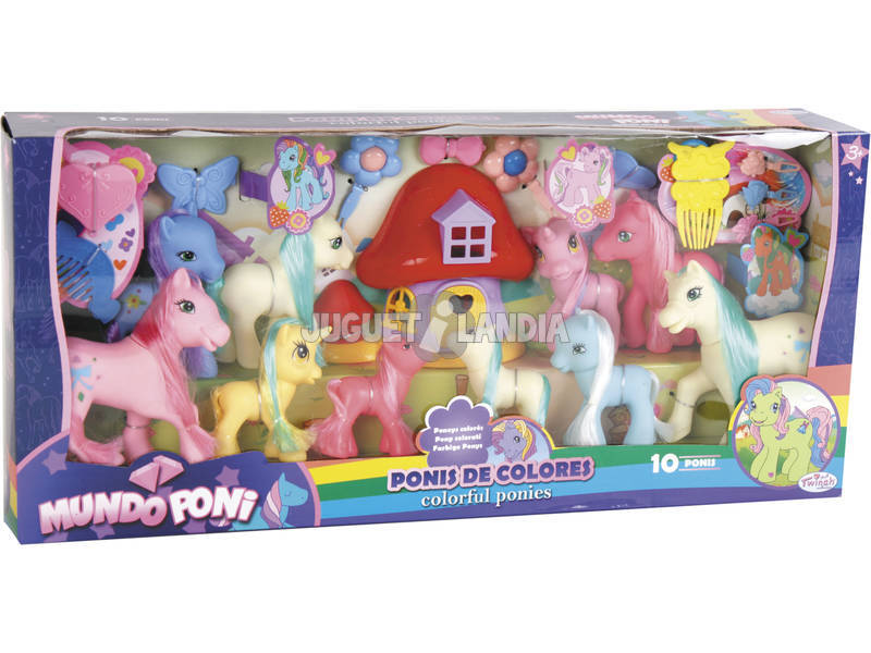 Familia De 10 Ponys