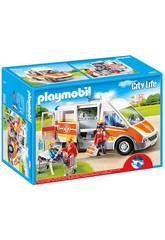 Playmobil Ambulancia con Luces y Sonido 6685
