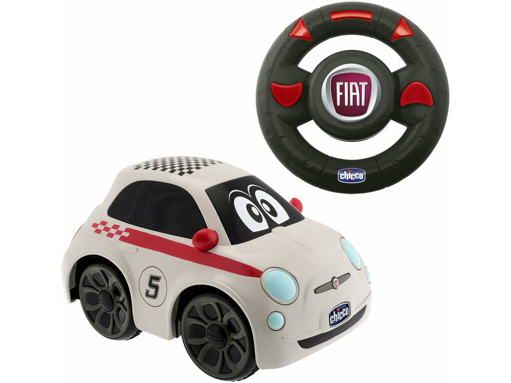 Radio Control Infantil Fiat 500 Sport Teledirigido