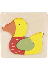 Puzzle in Legno Anatra