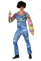 Dguisement Hippie Jean pour Homme Taille M