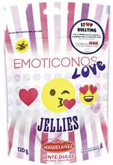 Doypack Jellies Emoti Love 120 gr. Miguelañez 534020