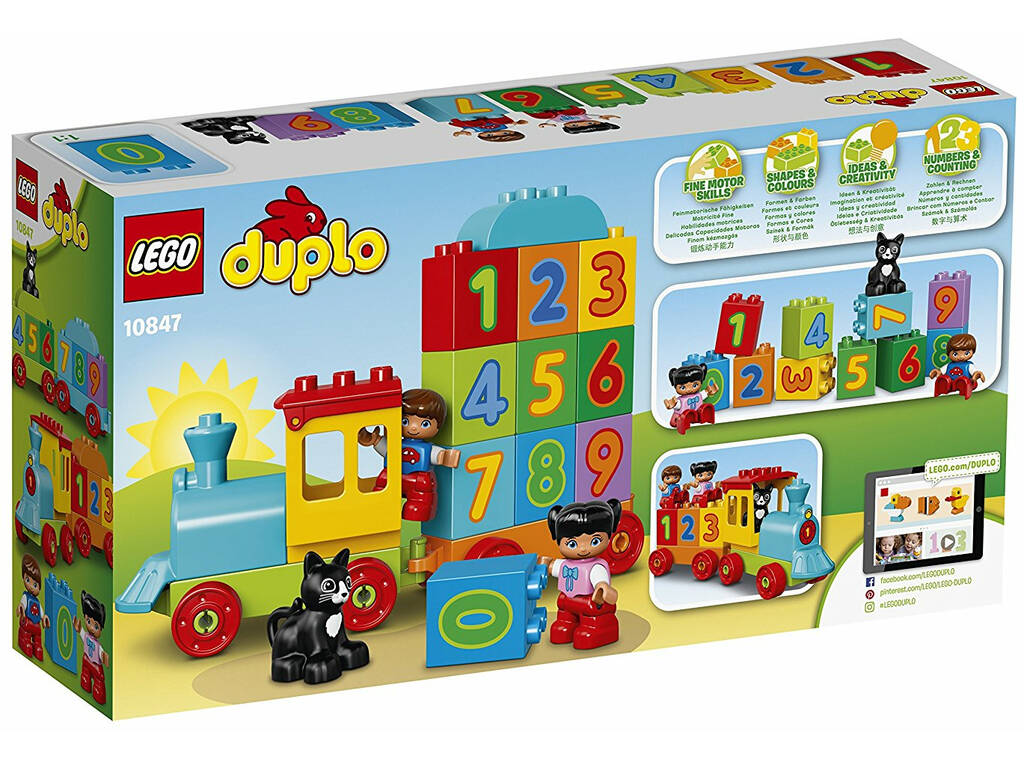 Lego Duplo Zahlen-Zug 10847