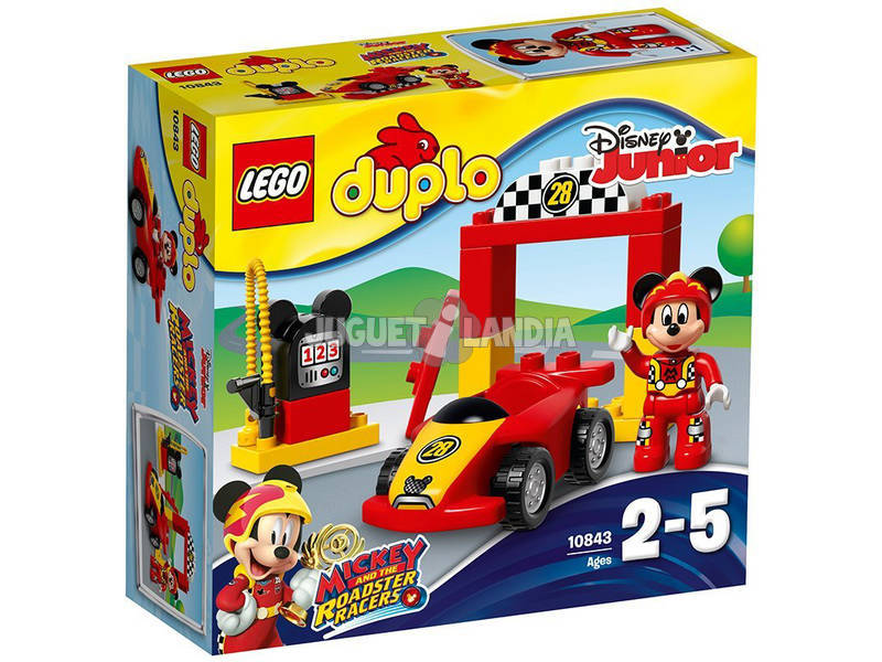 Lego Duplo Auto Sportiva di Topolino 10843