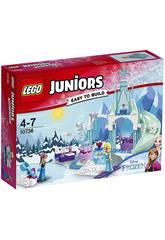 Lego Juniors Zona de Juegos Invernal de Anna y Elsa 10736