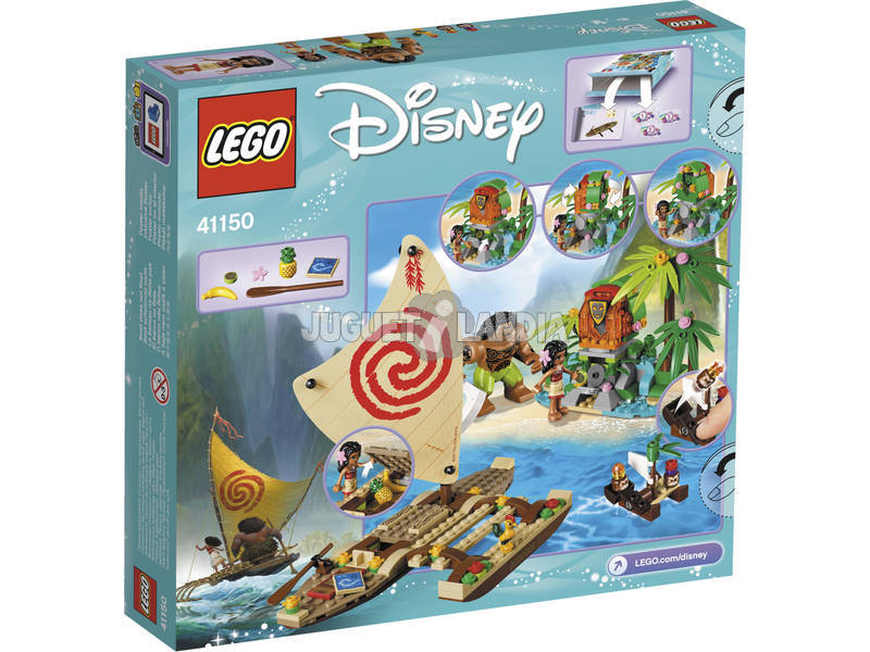 Lego Princesas Viaje Oceánico de Vaiana 41150