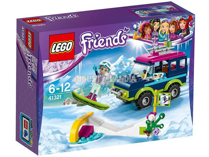 Lego Friends Todo Terreno Y Estación De Esquí