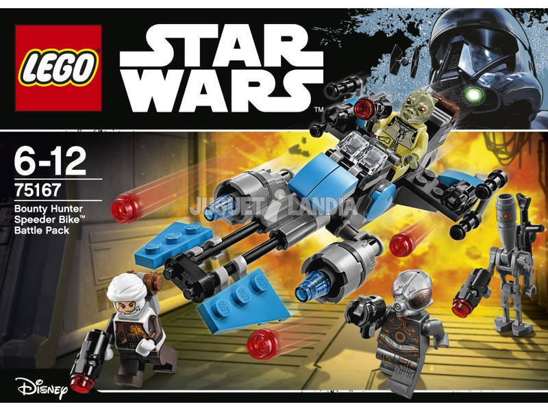 Lego Star Wars Battle Pack Speeder Bike™ del Bounty Hunter