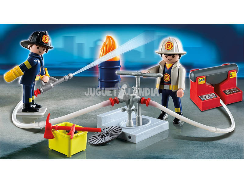 Playmobil Großer Koffer Feuerwehr