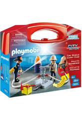 Playmobil Valisette Pompiers