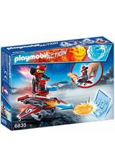 Playmobil Androide de Feu avec Lance-disques 6835