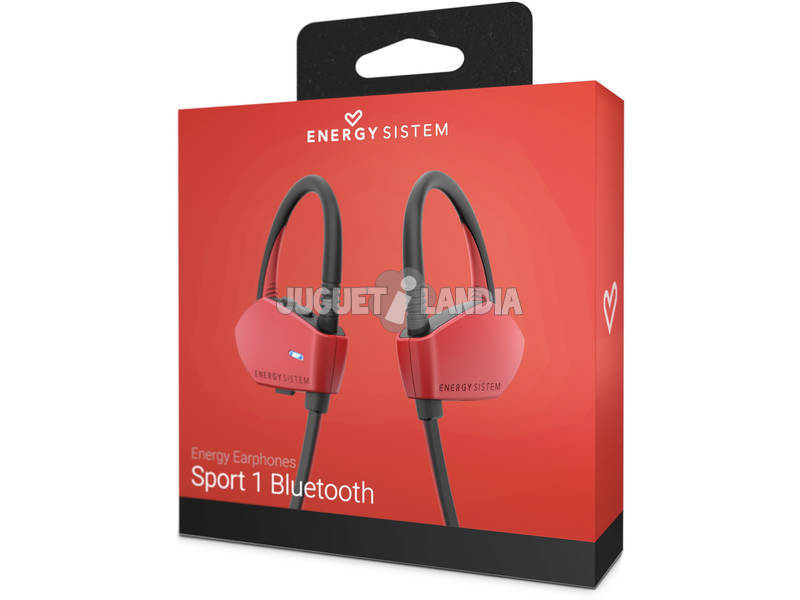 Auricolari Energy Earphones Sport 1 Bluetooth Rosse