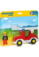 Playmobil 1,2,3 Camion de Pompier 