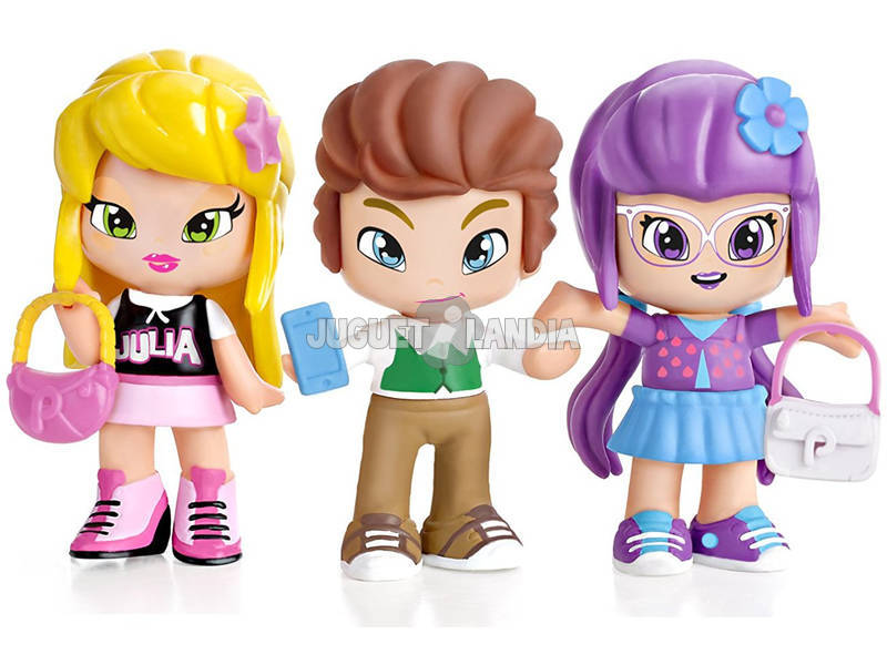 Pin et Pon Piny Pack 3 Figurines