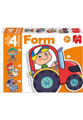 Infantil Educacional Puzzle Forma Fazenda Bebê