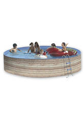 Piscine Pinus 400x90 cm Toi 8378 