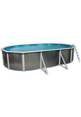 Piscina Silver Blanca 640x366x120 Cm. Toi 8201 