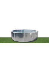 Piscina Silver Luna Blanca 350x120 Cm. Toi 8240 
