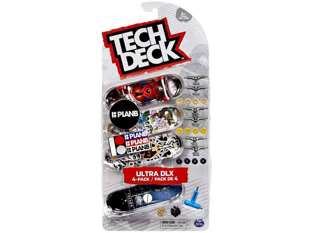 Tech Deck Pack 4 Bizak 6192 3610