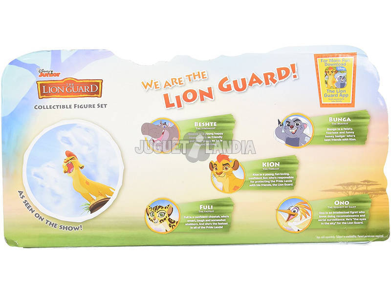 La Garde du Roi Lion Pack 5 Figures