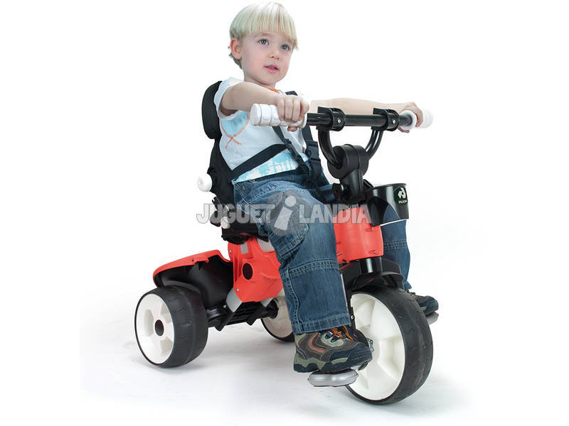 Tricycle Evolution City Max Rouge Injusa 3271 