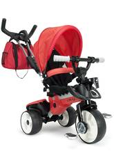 Tricycle Evolution City Max Rouge Injusa 3271 
