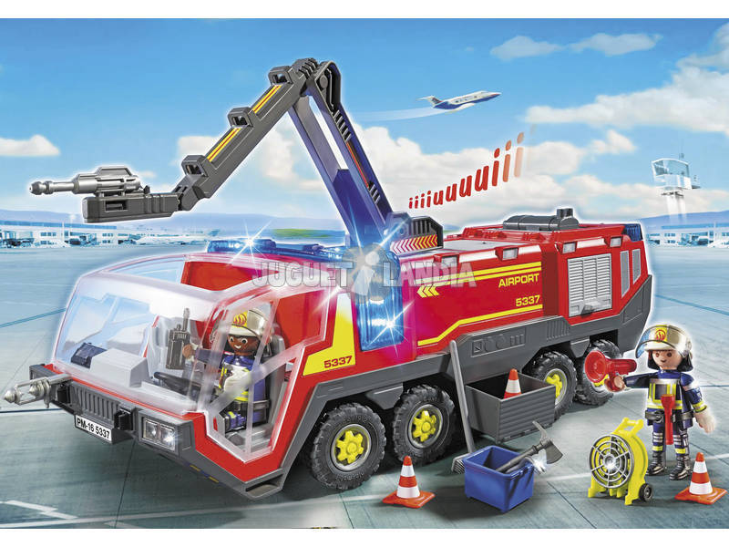 Playmobil Camion de Pompiers Aéroportuaire
