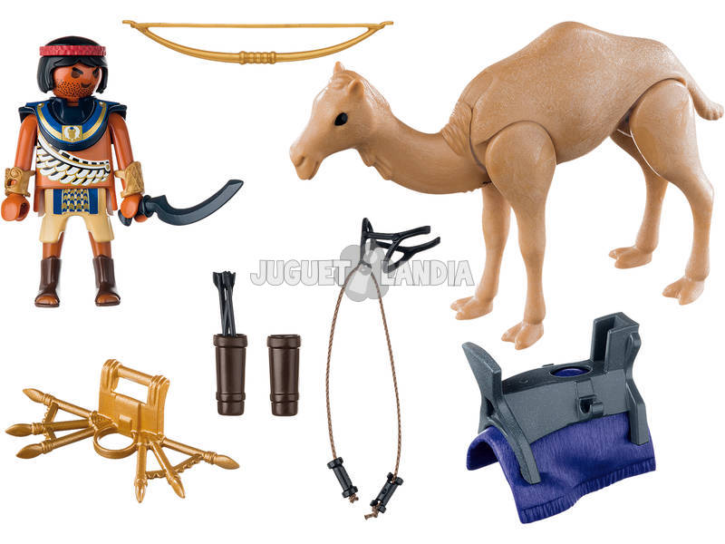 Playmobil History Guerriero egizio con cammello