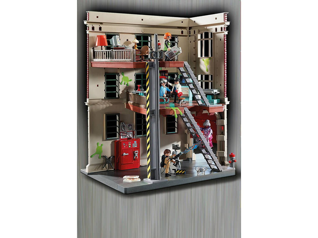 Playmobil Station Feuerwehr Ghostbusters 9219