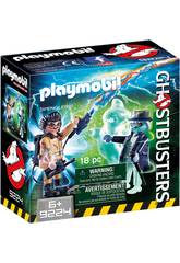 Playmobil Spengler y Fantasma Ghostbusters 9224