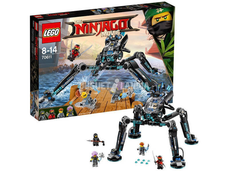 Lego Ninjago Guerrero Acuático 70611