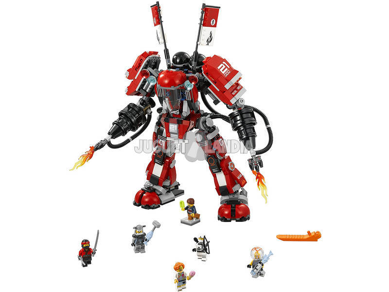 Lego Ninjago Robot Del Fuego 70615