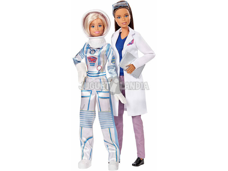 Barbie Eu Quero Ser Astronauta e Cientista Mattel FCP65