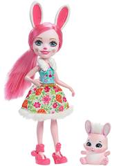Bambola Enchantimals Bree Il Coniglio con Cucciolo Mattel