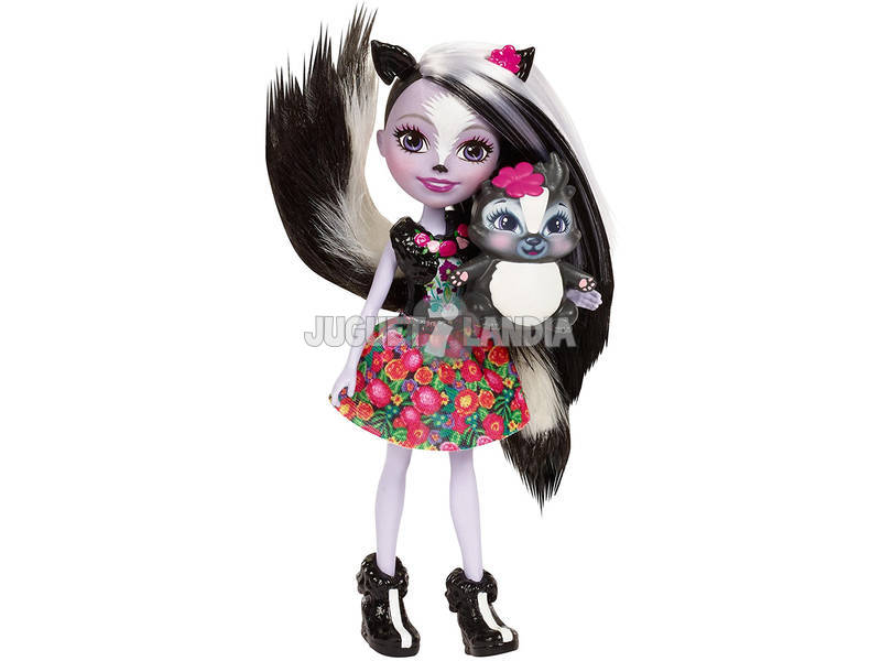 Enchantimals Muñeca y Mascota Mofeta Mattel DYC75
