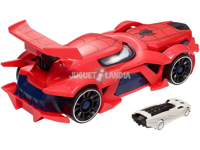 Hot Wheels Carro Lançador De Spiderman Mattel FGL45