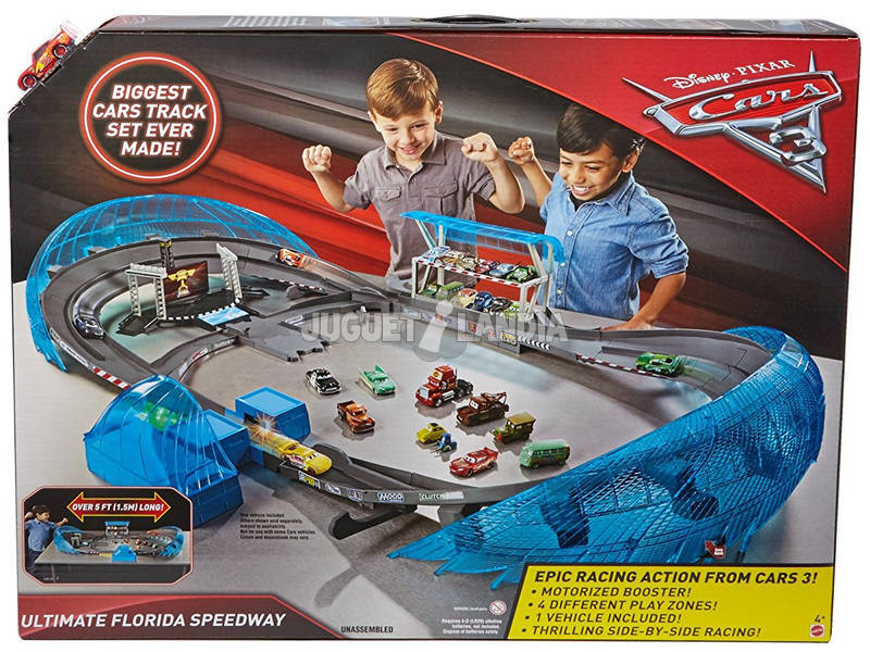 Cars 3 Mega Circuito De Florida 1.5m Mattel FCW02