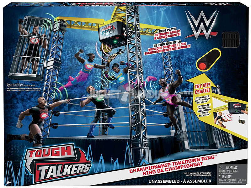 Figuras WWE Grande Ringue De Campeonato Mattel FFH41