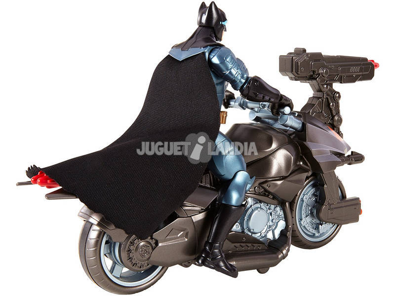 Moto Batman Con Figura 15 cm Mattel FGG53