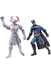 Pack 2 Figurines La Ligue De La Justice Mattel FGG85