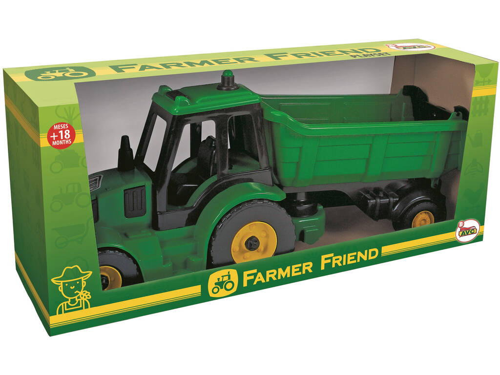 tracteur avec benne farmer friend AVC5214