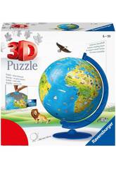 Puzzle 3D Globe Terrestre Pour Enfants Ravensburger 12341