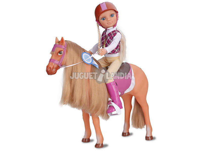 Nancy Puppe Abenteuer zu Pferd Famosa 700013890