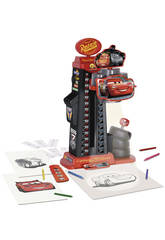 Cars 3 : Projecteur de Dessin avec Accessoires 40 x 24 x 9 cm Famosa 700008366 